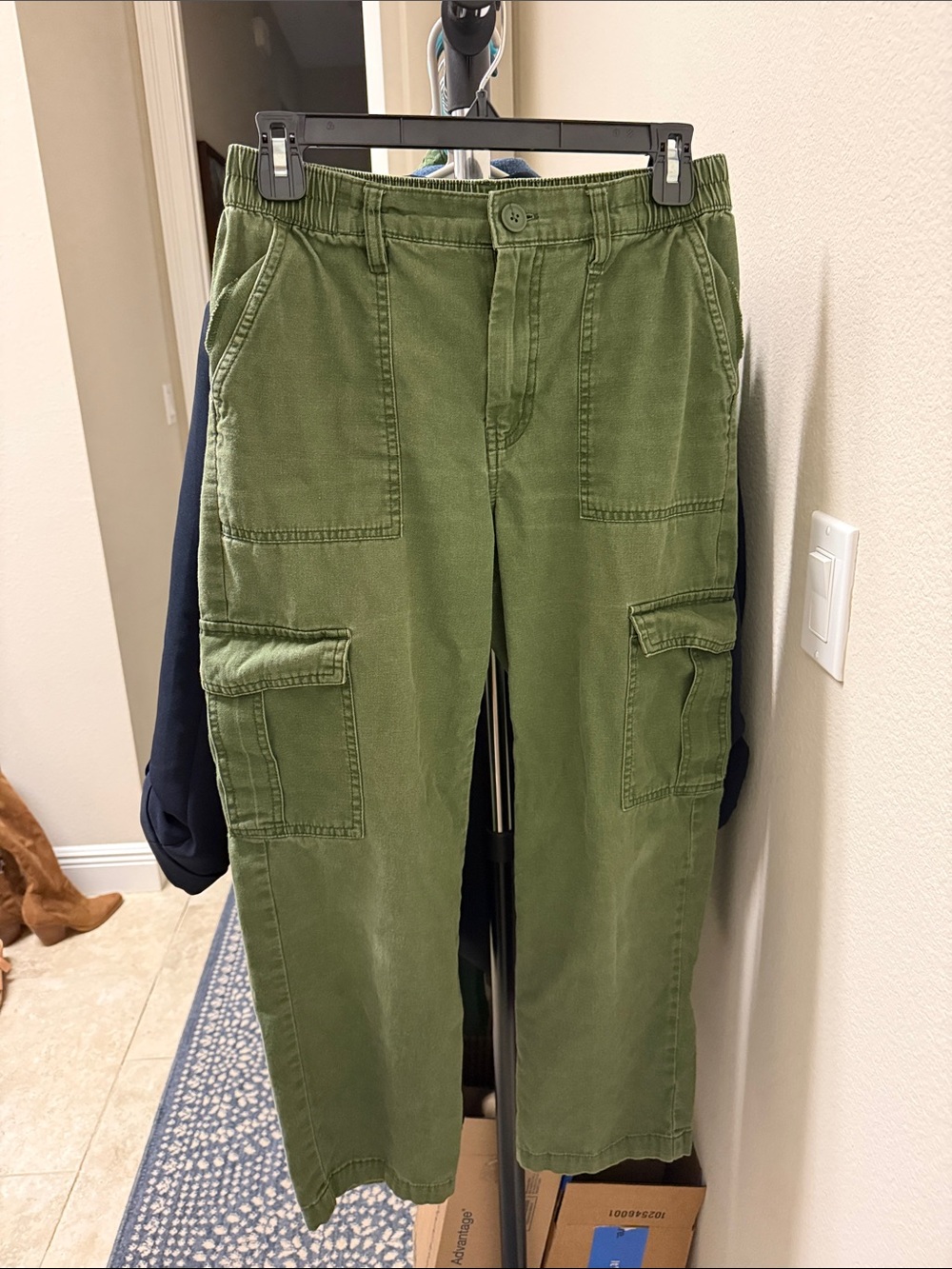 Women’s Olive Green Cargo Pants